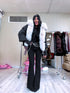 Jacket "IMPORTANT" FC7629 - BLACK WITH BEIGE PRE-ORDER